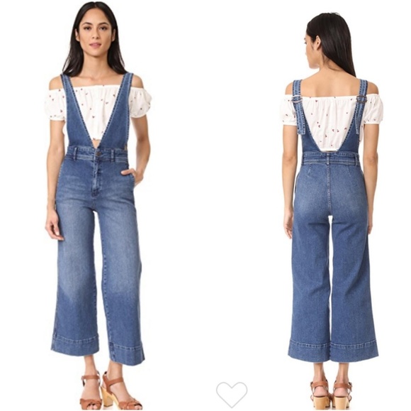 Free People Pants - Free people A line overalls